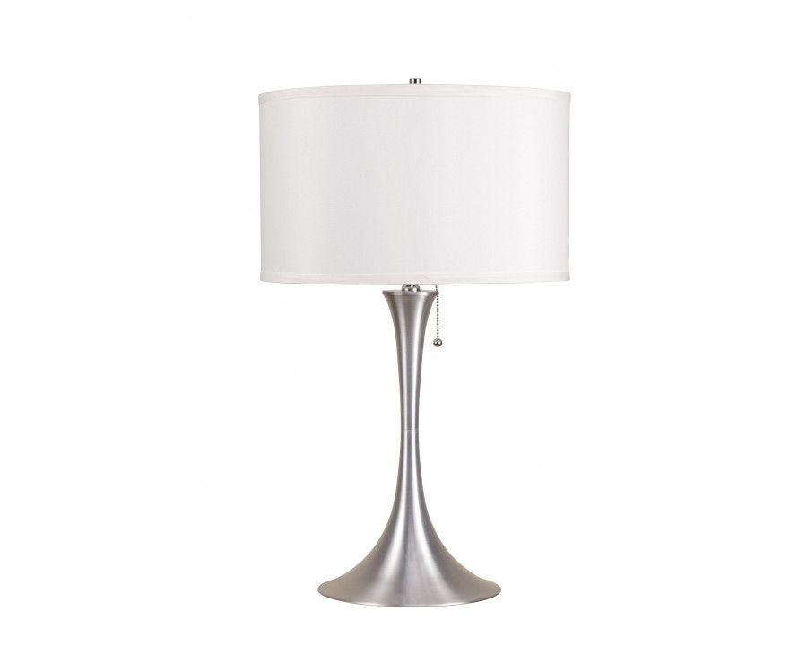 ACME - Cody Table Lamp in Brushed Silver