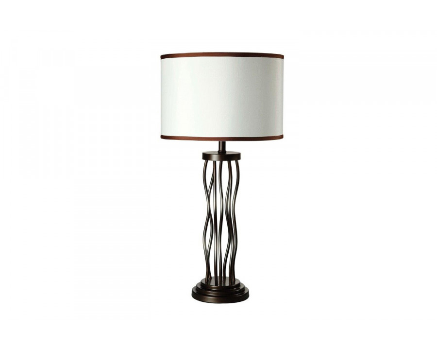 ACME - Jared Table Lamp (Set-2) in Antique Bronze