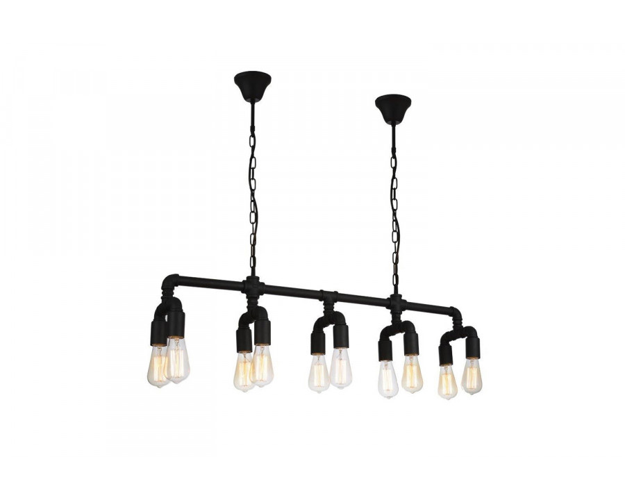 ACME - Coln Ceiling Lamp in Black