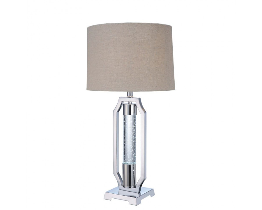 ACME - Cici Table Lamp in Chrome