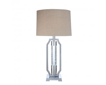 ACME - Cici Table Lamp in Chrome