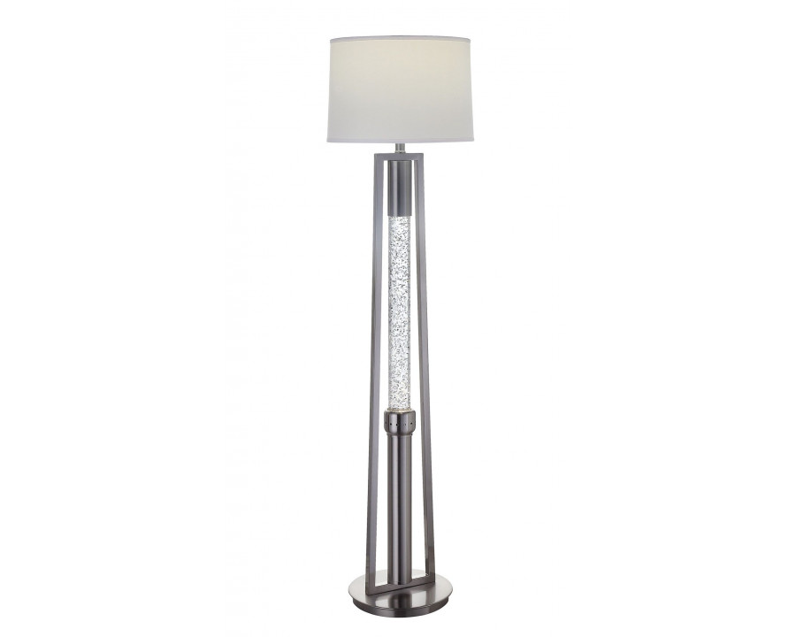 ACME - Ovesen Floor Lamp in Brushed Nickel