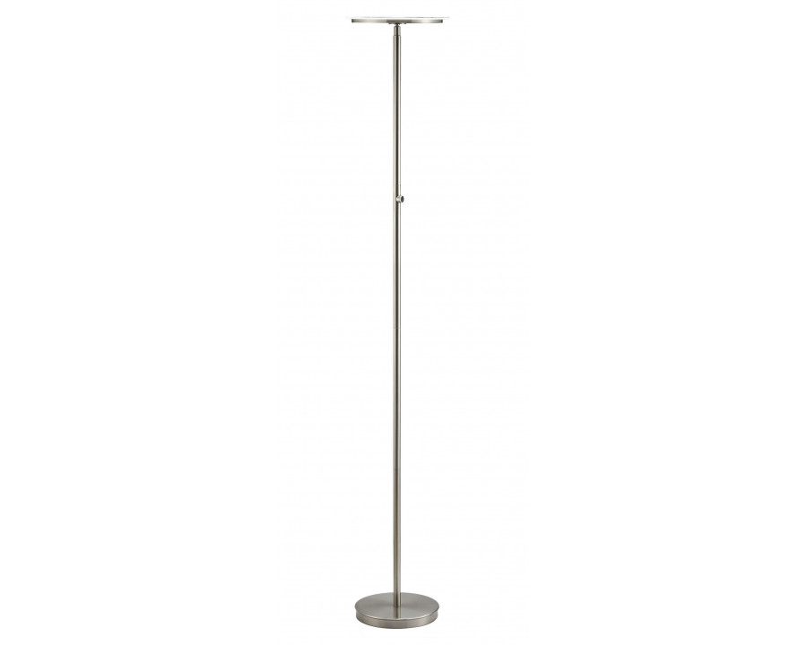 ACME Massey Floor Lamp - Brushed Nickel