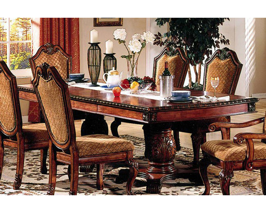 ACME - Chateau De Ville Dining Table in Cherry (4075)