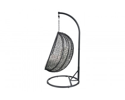 ACME - Simona Patio Swing Chair with Stand