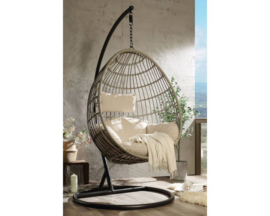 ACME - Vasant Hanging Chair in Wicker (45082)