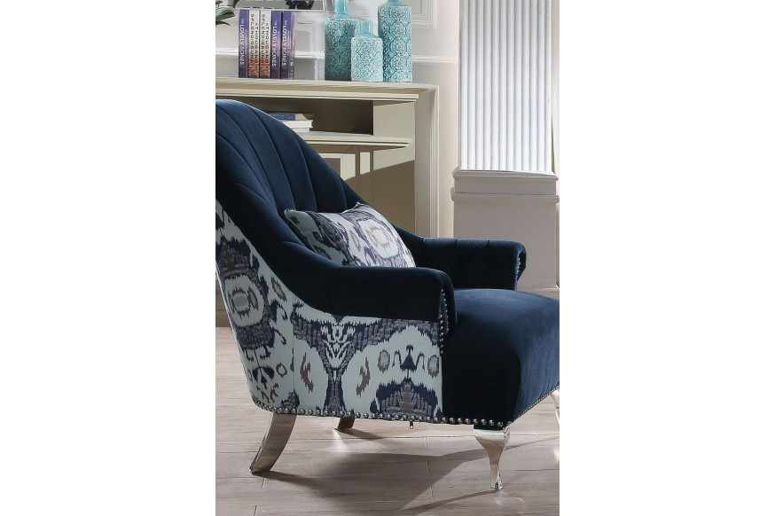 ACME™ Jaborosa Chair with Pillow - Blue