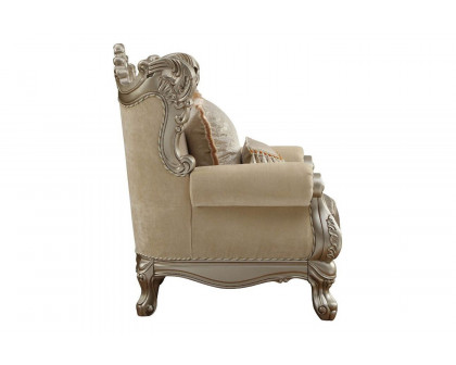 ACME™ Ranita Chair with 2 Pillows - Champagne