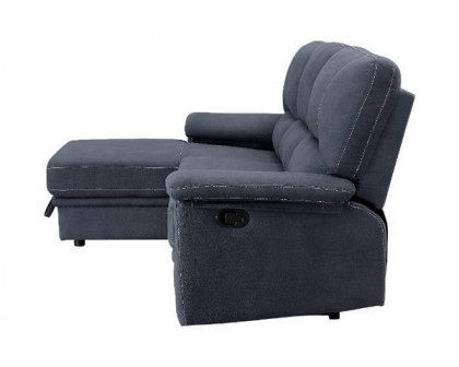 ACME - Trifora Sectional Sofa in Dark Gray