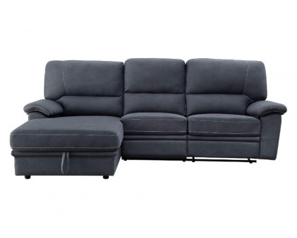 ACME - Trifora Sectional Sofa in Dark Gray