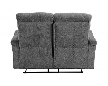 ACME - Treyton Motion Loveseat in Gray Chenille