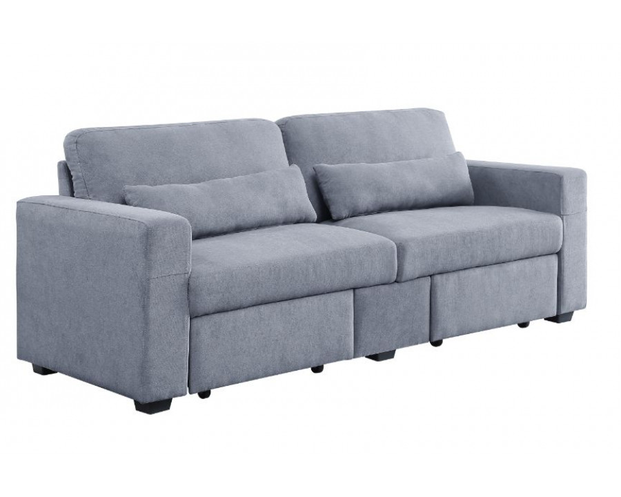 ACME - Rogyne Sofa with Storage in Gray