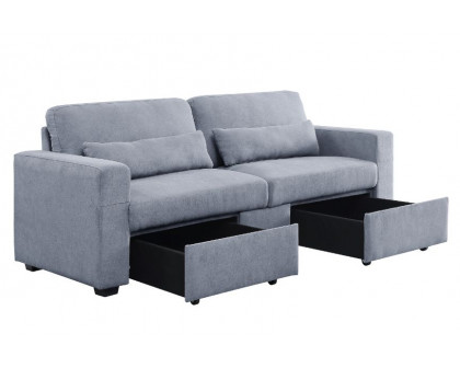 ACME - Rogyne Sofa with Storage in Gray