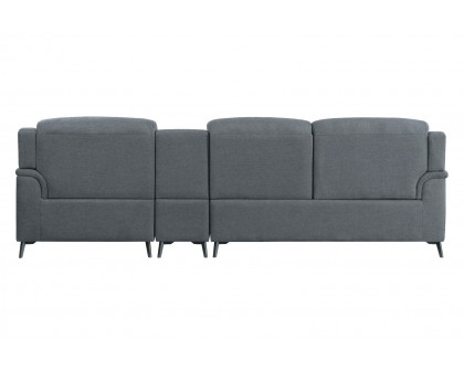 ACME - Walcher Sectional Sofa in Gray