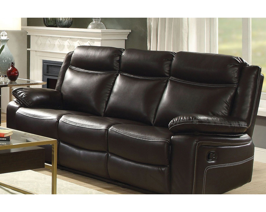 ACME - Corra Motion Sofa in Espresso