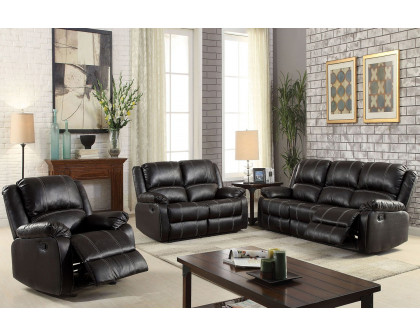 ACME Zuriel Reclining Sofa - Black