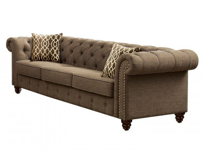 ACME - Aurelia Linen Sofa