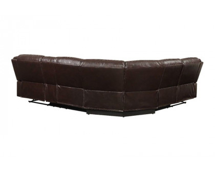 ACME Tavin Motion Sectional Sofa - Espresso Leather