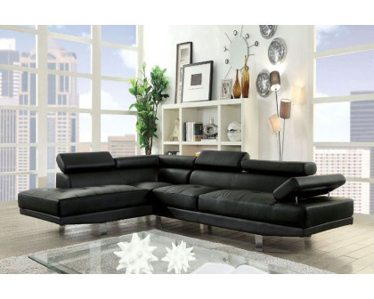 ACME Connor Sectional Sofa - Black