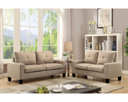 ACME - Platinum II Sofa and Loveseat Set