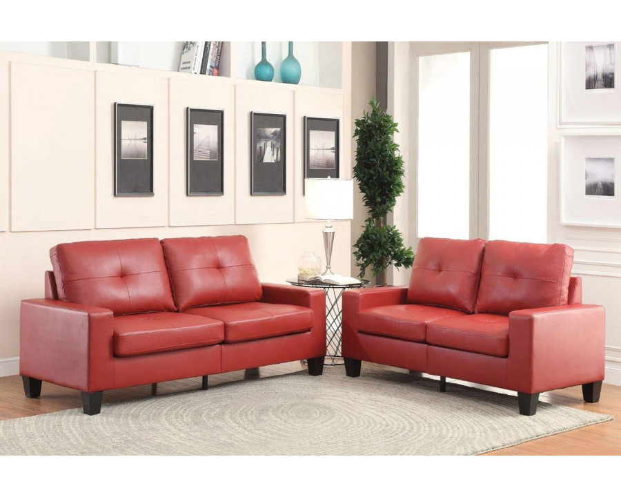 ACME - Platinum II Sofa and Loveseat Set