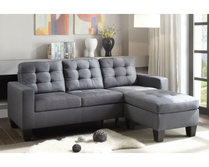 ACME - Earsom Sofa and Ottoman