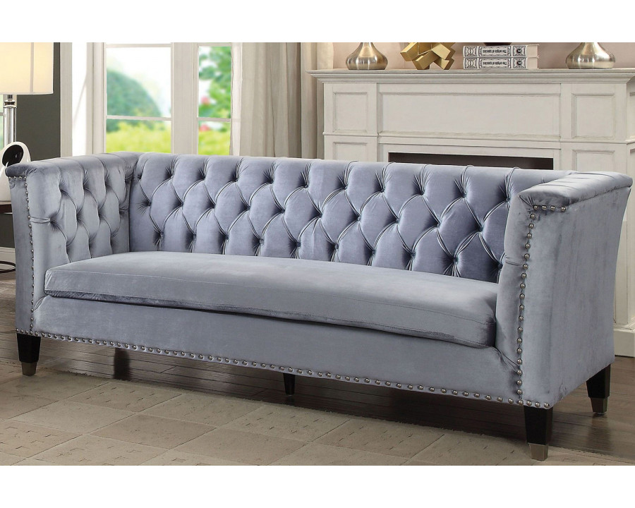 ACME - Honor Sofa in Cadet Gray