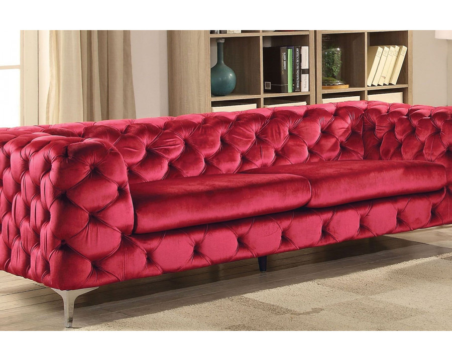 ACME - Adam Sofa in Red