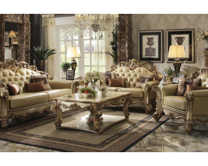 ACME Vendome Sofa - Gold Patina