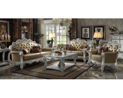 ACME - Vendome Sofa with 4 Pillows