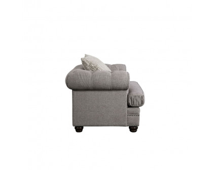 ACME - Gardenia Chair in Gray