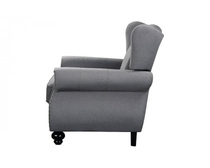 ACME - Hannes Sofa with 2 Pillows in Gray