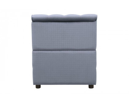 ACME Bois II Modular Armless Chair - Gray