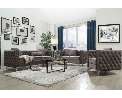 ACME - Gillian II Sofa in Dark Gray