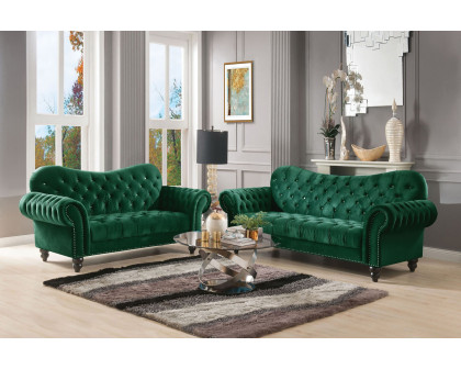 ACME Iberis Sofa - Green Velvet