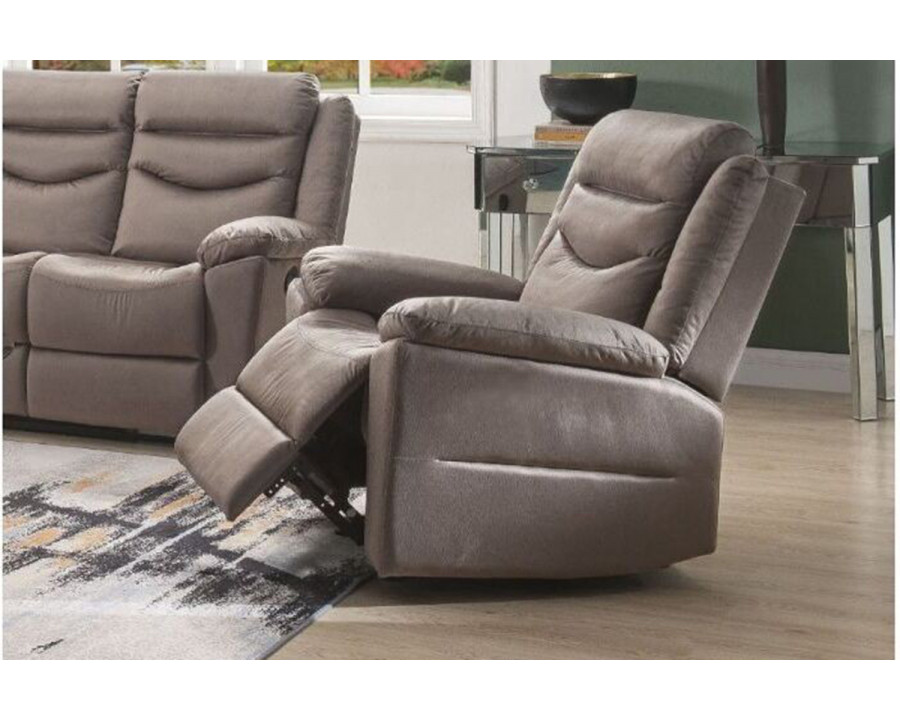 ACME - Fiacre Motion Glider Recliner in Velvet