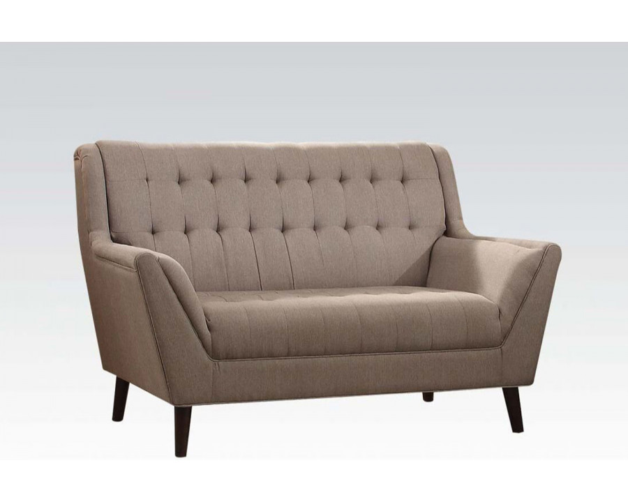 ACME - Watonga Loveseat in Light Brown