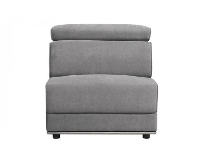 ACME - Alwin Modular Armless Chair in Dark Gray