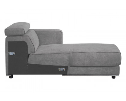 ACME™ Alwin Modular with RF Chaise - Dark Gray