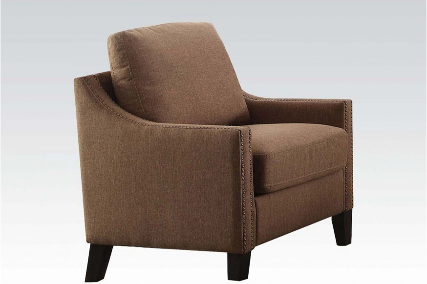 ACME™ Zapata Chair - Brown Linen