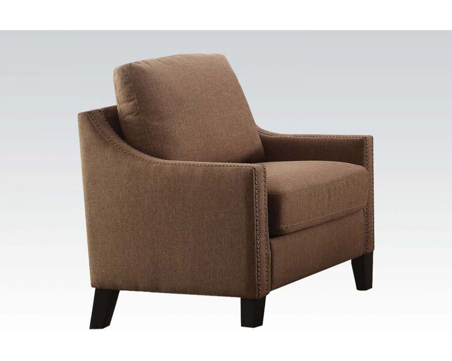 ACME Zapata Chair - Brown Linen