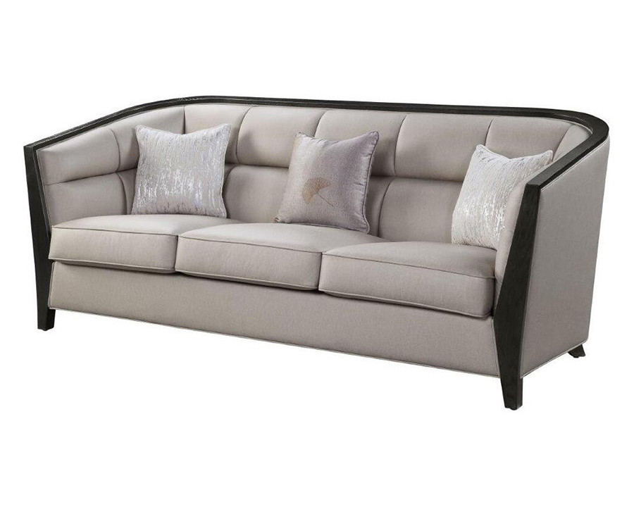 ACME - Zemocryss Sofa with 3 Pillows in Beige