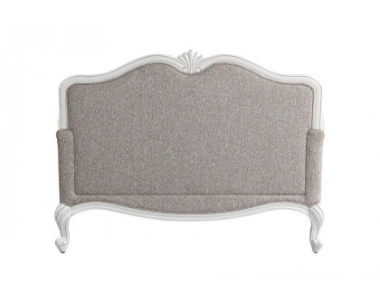 ACME - Ciddrenar Loveseat with 3 Pillows in White