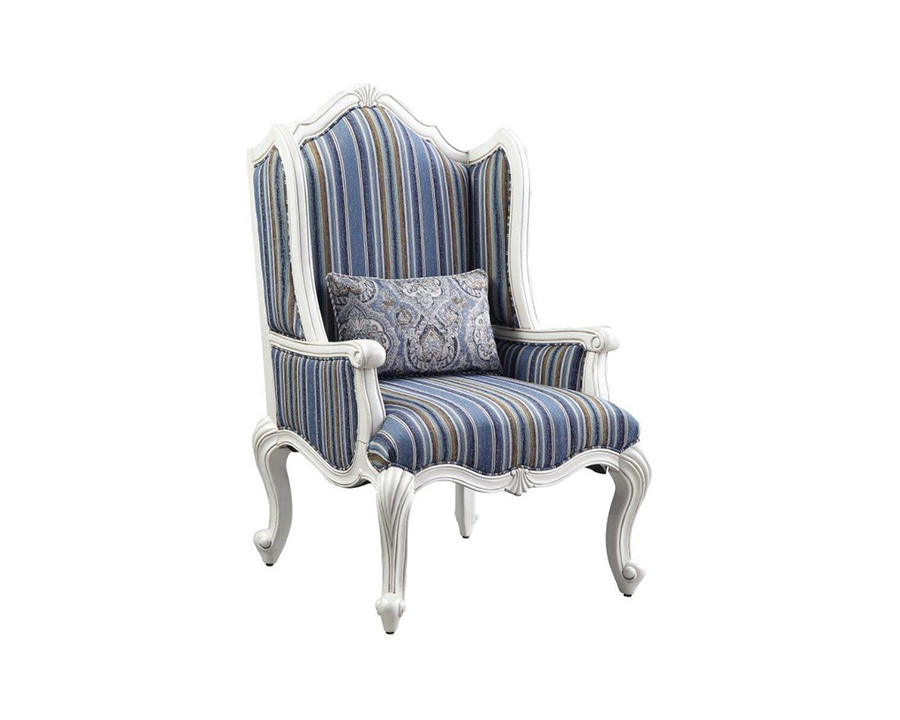 ACME - Ciddrenar Chair with Pillow in White