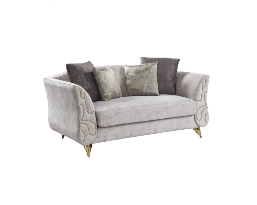 ACME - Wilder Loveseat in Beige