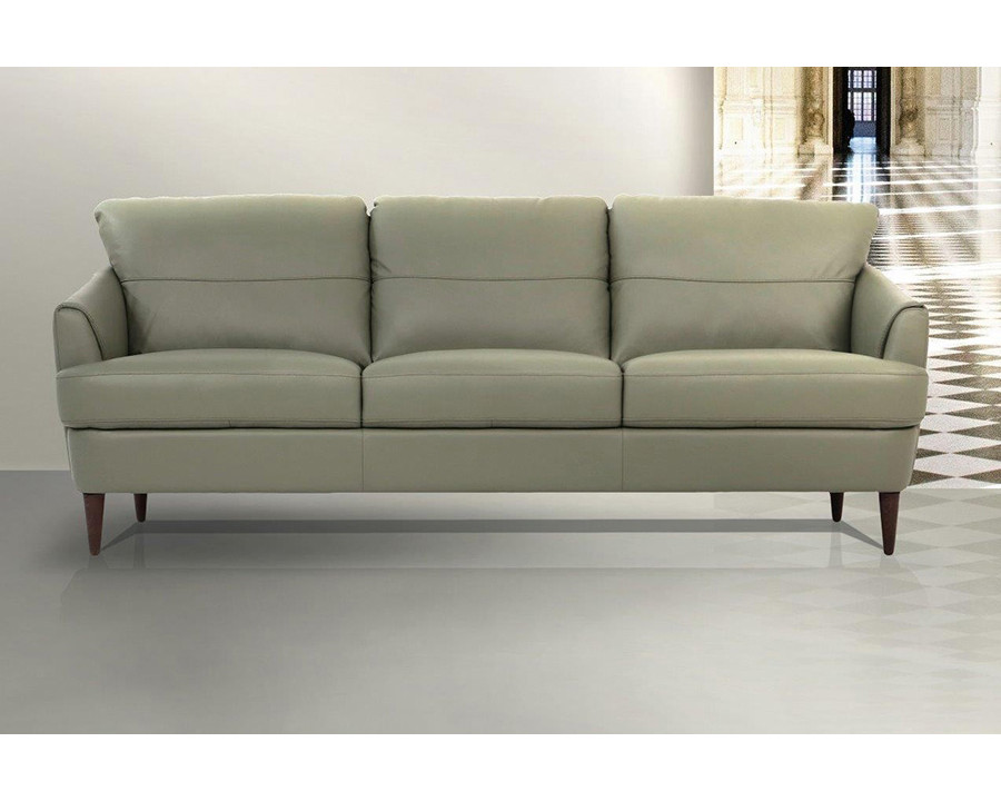 ACME Helena Leather Sofa - Moss Green