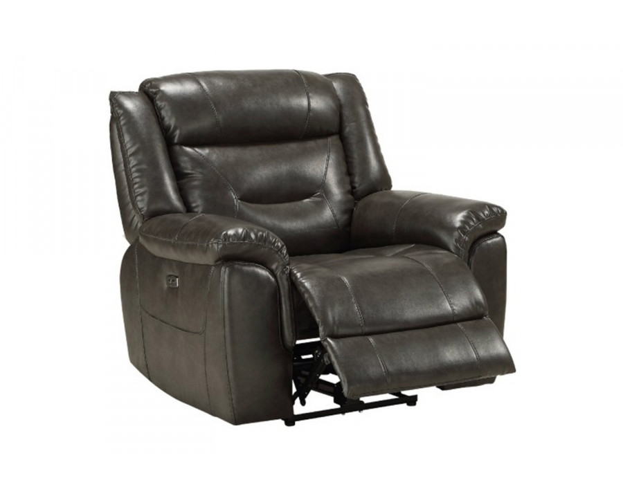 ACME - Imogen Power Motion Recliner with USB in Gray