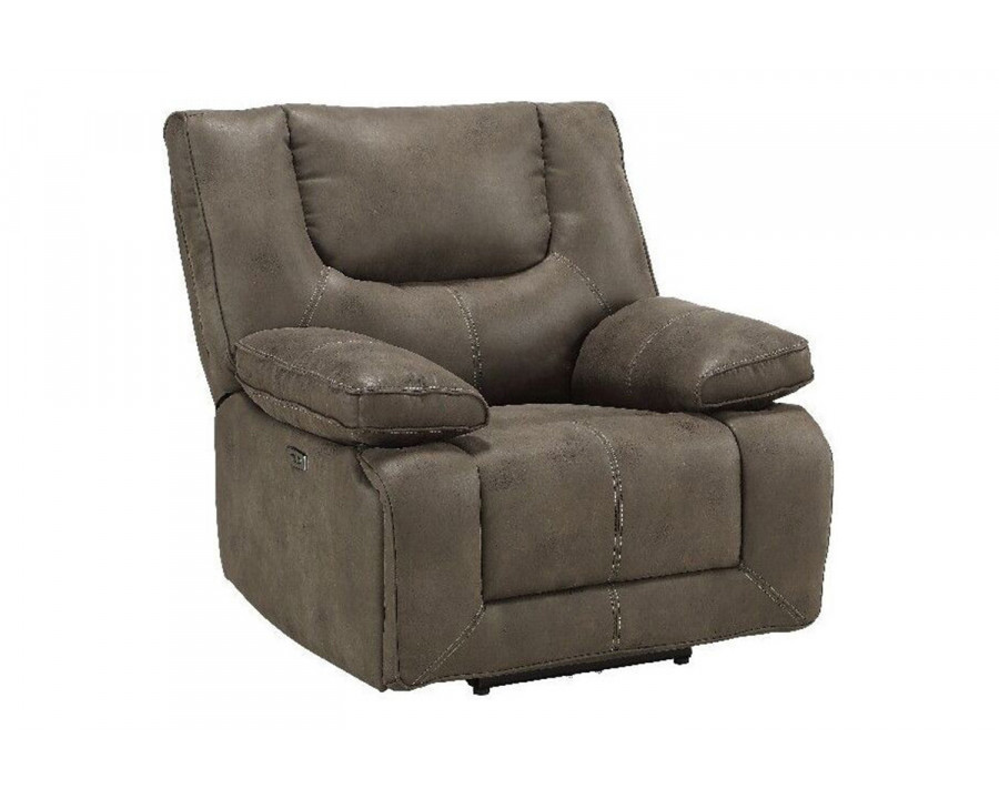 ACME - Harumi Power Motion Recliner with USB in Gray