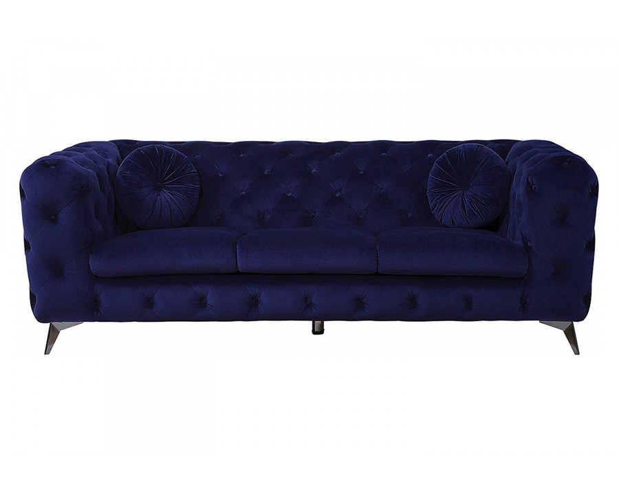 ACME - Atronia Polyurethanerple Fabric Sofa