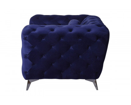 ACME - Atronia Polyurethanerple Fabric Sofa